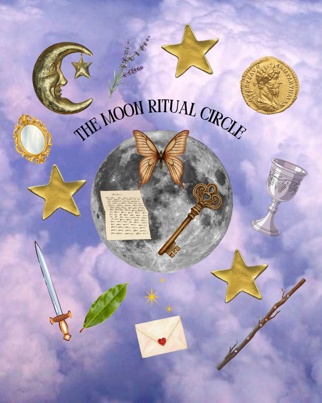 ✦ The Moon Ritual Circle